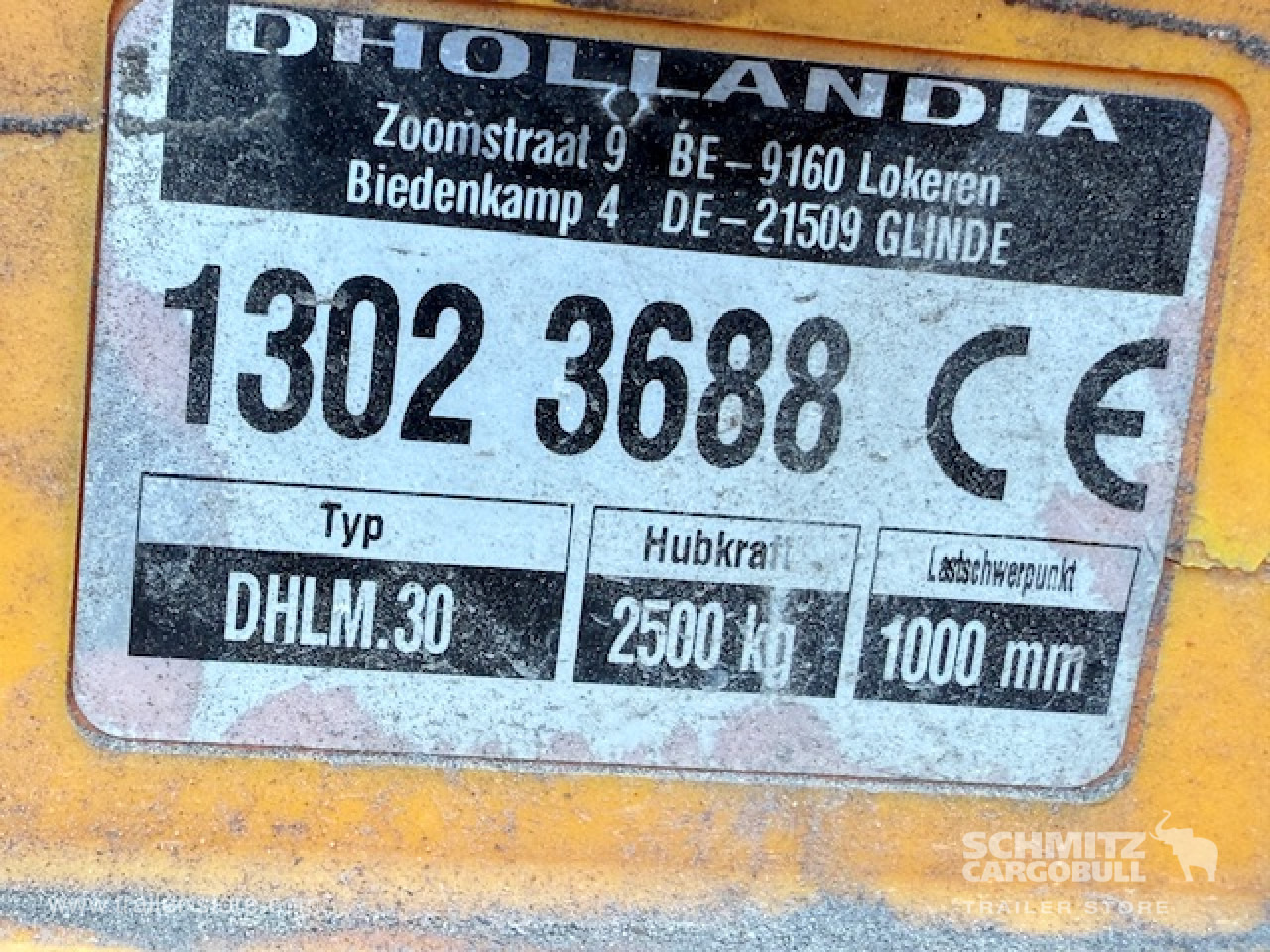 SCHMITZ Oplegger Vries Standard Taillift - Επικαθήμενο ισοθερμικό: φωτογραφία 3 SCHMITZ Oplegger Vries Standard Taillift - Επικαθήμενο ισοθερμικό: φωτογραφία 3