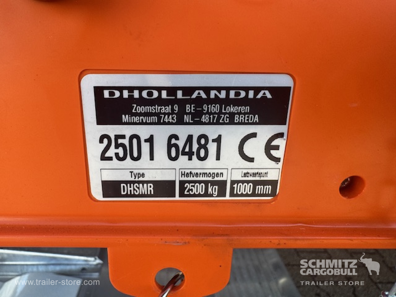 SCHMITZ Oplegger Vries Standard Taillift - Επικαθήμενο ισοθερμικό: φωτογραφία 2 SCHMITZ Oplegger Vries Standard Taillift - Επικαθήμενο ισοθερμικό: φωτογραφία 2