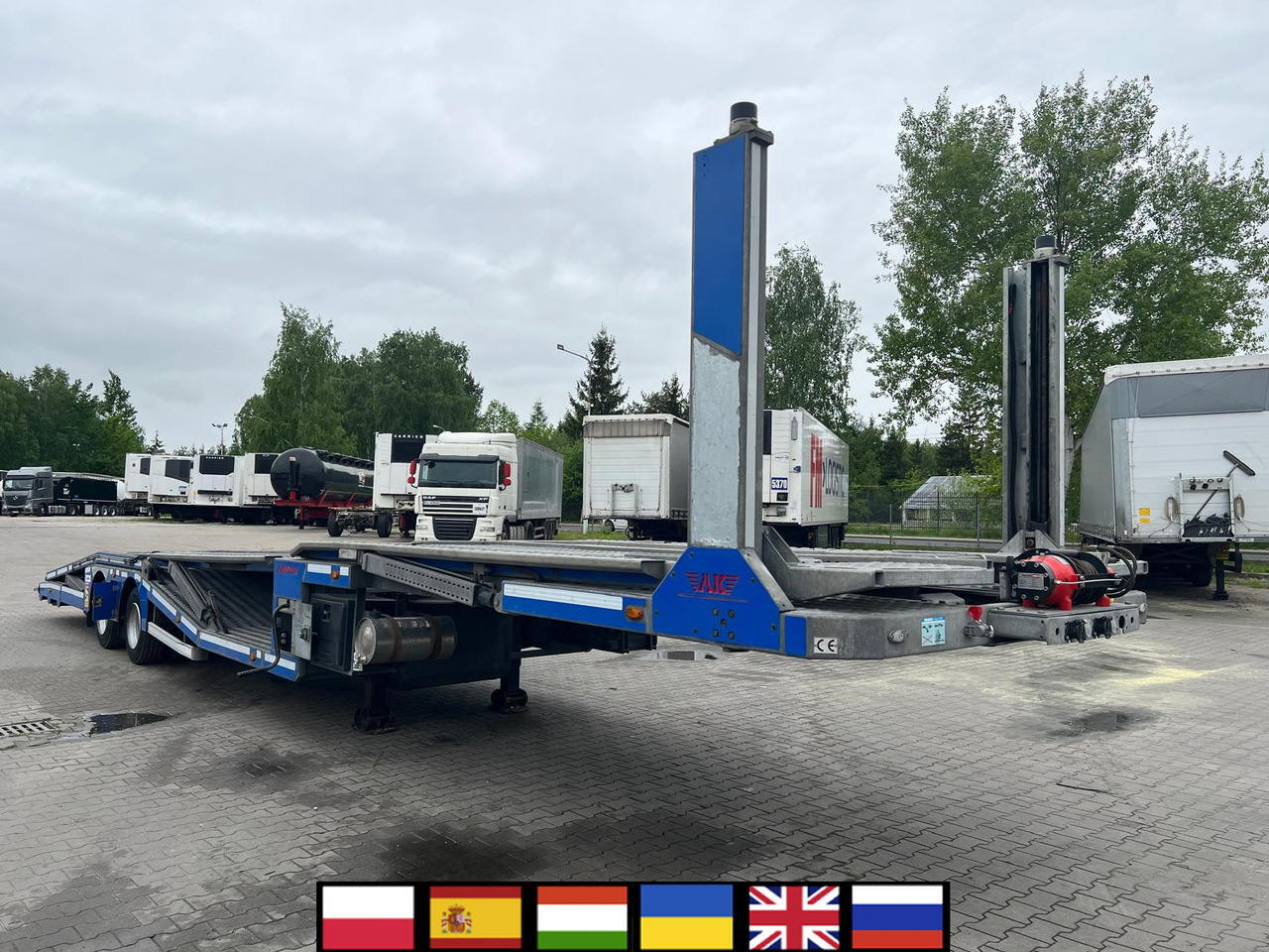 AKSOYLU YR2 autotransporter semi-trailer / 2023 - Επικαθήμενο αυτοκινητάμαξα: φωτογραφία 1 AKSOYLU YR2 autotransporter semi-trailer / 2023 - Επικαθήμενο αυτοκινητάμαξα: φωτογραφία 1