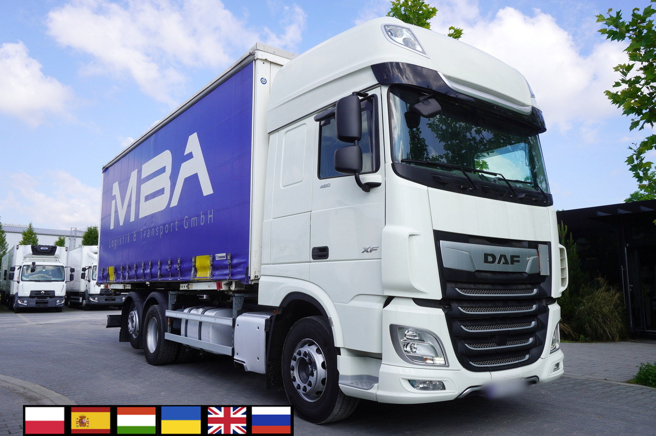 DAF DAF XF 480 SSC / Curtainsider 19 EPAL / 2021 - Φορτηγό μουσαμάς: φωτογραφία 1 DAF DAF XF 480 SSC / Curtainsider 19 EPAL / 2021 - Φορτηγό μουσαμάς: φωτογραφία 1