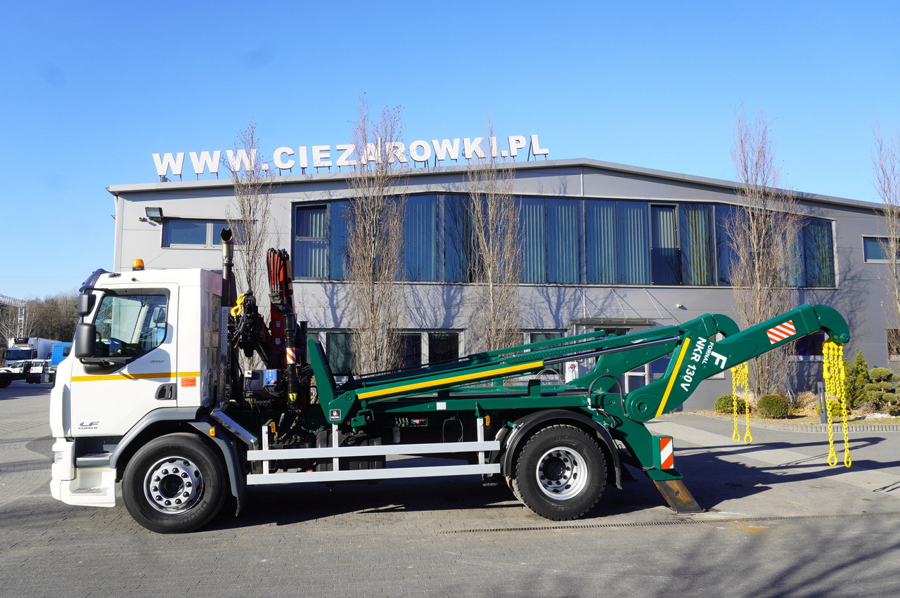 DAF LF 18.310 E6 / Skip loader Fornal NKR 130V / HDS HMF 735 K2 / Manual gearbox - Φορτηγό φόρτωσης γάντζου, Φορτηγό με γερανό: φωτογραφία 3 DAF LF 18.310 E6 / Skip loader Fornal NKR 130V / HDS HMF 735 K2 / Manual gearbox - Φορτηγό φόρτωσης γάντζου, Φορτηγό με γερανό: φωτογραφία 3