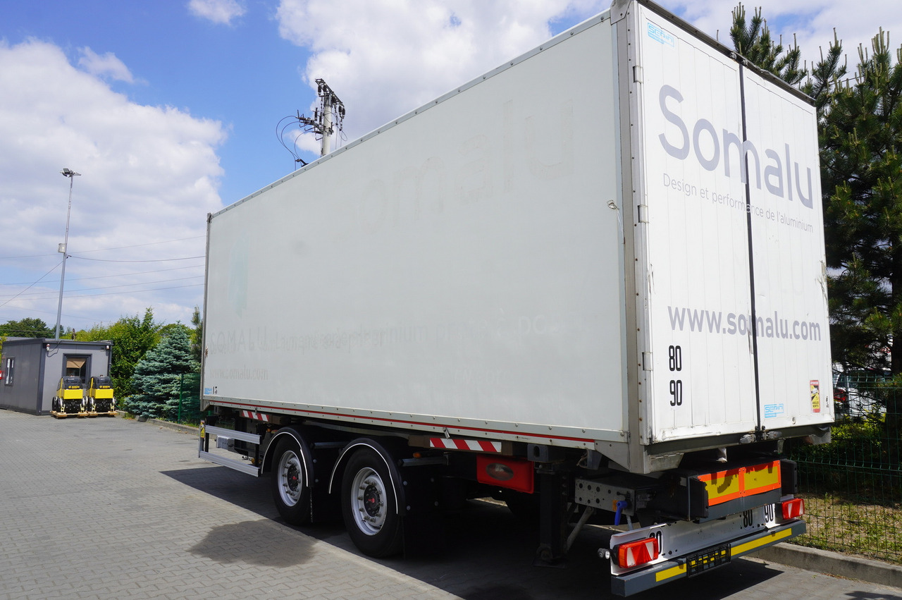 Fruehauf passthrough box trailer 18 EPAL / 2021 / SAF axles - Ρυμούλκα κόφα: φωτογραφία 3 Fruehauf passthrough box trailer 18 EPAL / 2021 / SAF axles - Ρυμούλκα κόφα: φωτογραφία 3