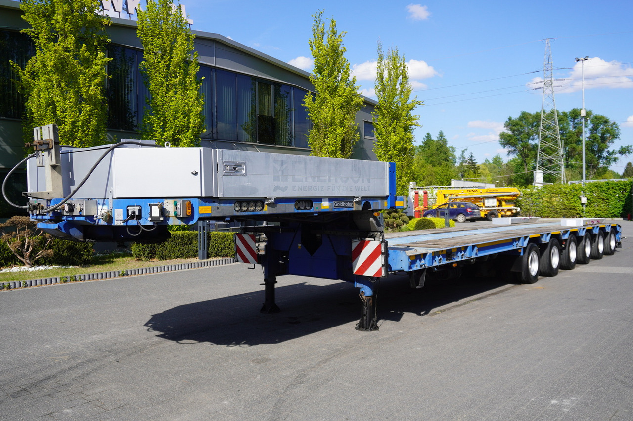 GOLDHOFER STZ-L6-62/80 / 6 axles / 61 T load cap. / Add. permissions - Επικαθήμενο με χαμηλό δάπεδο: φωτογραφία 1 GOLDHOFER STZ-L6-62/80 / 6 axles / 61 T load cap. / Add. permissions - Επικαθήμενο με χαμηλό δάπεδο: φωτογραφία 1