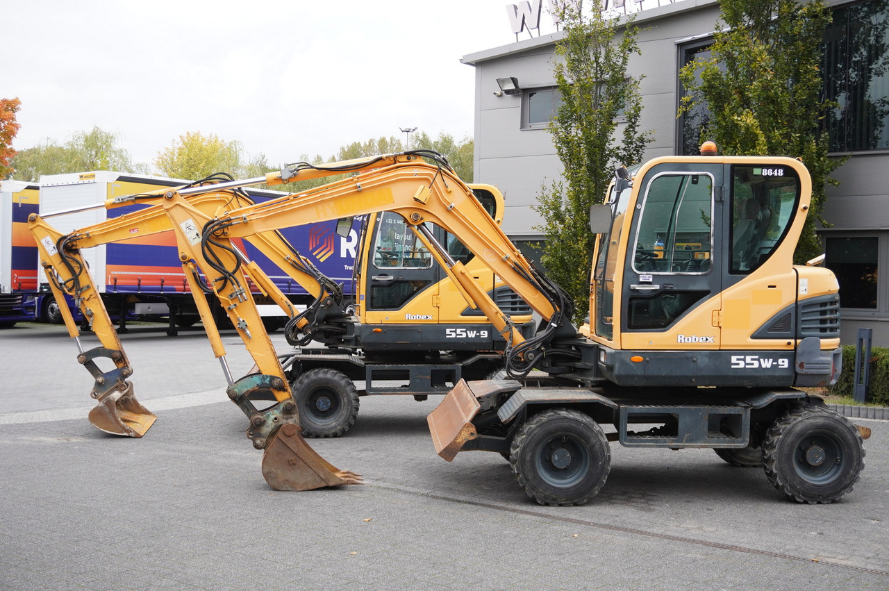 Hyundai Robex 55W-9 Wheeled Excavator 5.5t / 2 unit - Τροχοφόρος εκσκαφέας: φωτογραφία 2 Hyundai Robex 55W-9 Wheeled Excavator 5.5t / 2 unit - Τροχοφόρος εκσκαφέας: φωτογραφία 2