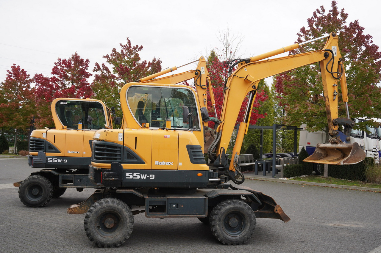 Hyundai Robex 55W-9 Wheeled Excavator 5.5t / 2 units - Τροχοφόρος εκσκαφέας: φωτογραφία 4 Hyundai Robex 55W-9 Wheeled Excavator 5.5t / 2 units - Τροχοφόρος εκσκαφέας: φωτογραφία 4