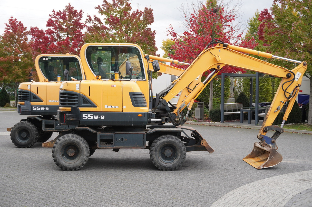 Hyundai Robex 55W-9 Wheeled Excavator 5.5t / 2 units - Τροχοφόρος εκσκαφέας: φωτογραφία 3 Hyundai Robex 55W-9 Wheeled Excavator 5.5t / 2 units - Τροχοφόρος εκσκαφέας: φωτογραφία 3