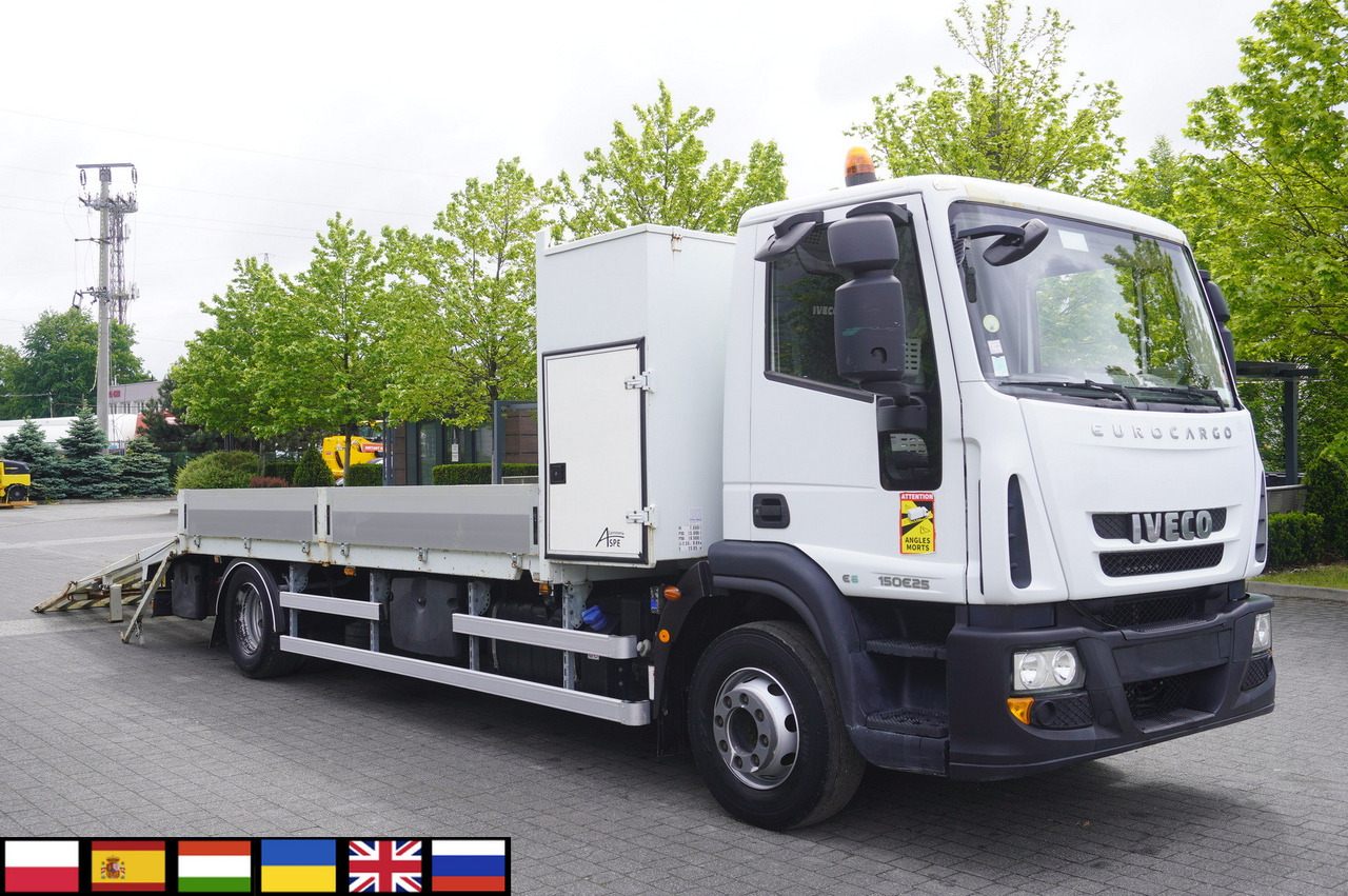 IVECO Eurocargo 150 E25 / 90 tho. km !!! / Tow truck - Φορτηγό με ανοιχτή καρότσα: φωτογραφία 1 IVECO Eurocargo 150 E25 / 90 tho. km !!! / Tow truck - Φορτηγό με ανοιχτή καρότσα: φωτογραφία 1