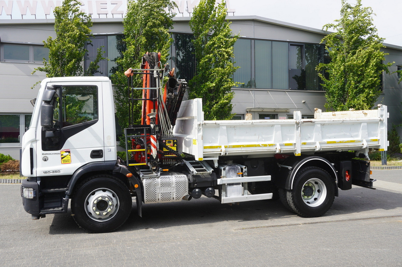 IVECO Eurocargo 160-250 / Fassi F95 crane / 120 tho. km / 3-sided tipper - Φορτηγό με γερανό: φωτογραφία 5 IVECO Eurocargo 160-250 / Fassi F95 crane / 120 tho. km / 3-sided tipper - Φορτηγό με γερανό: φωτογραφία 5