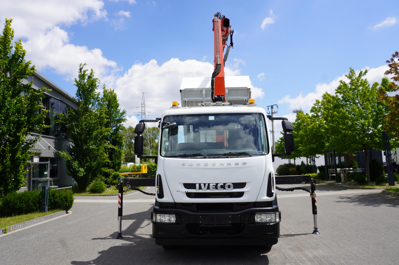 IVECO Eurocargo 160E22 EEV Dump truck / Bortmatic / Crane FASSI F95A.0.22 - Φορτηγό με ανοιχτή καρότσα, Φορτηγό με γερανό: φωτογραφία 2 IVECO Eurocargo 160E22 EEV Dump truck / Bortmatic / Crane FASSI F95A.0.22 - Φορτηγό με ανοιχτή καρότσα, Φορτηγό με γερανό: φωτογραφία 2