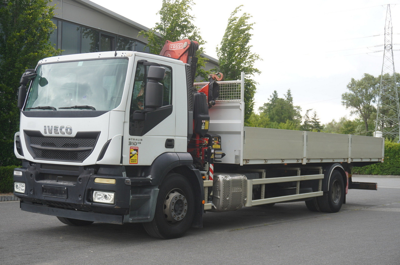 IVECO STRALIS 19.310 E6 / Flatbed 19 EPAL / FASSI F135 / 225 MTH! / 5.7 T - Φορτηγό με γερανό, Φορτηγό με γερανό: φωτογραφία 3 IVECO STRALIS 19.310 E6 / Flatbed 19 EPAL / FASSI F135 / 225 MTH! / 5.7 T - Φορτηγό με γερανό, Φορτηγό με γερανό: φωτογραφία 3