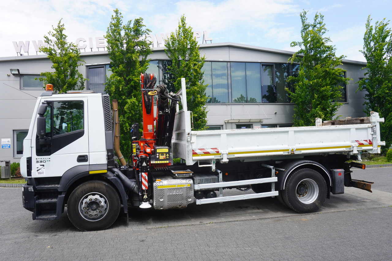 IVECO STRALIS 330 E6 / FASSI 195A 8.5 T / 3-side tipper - Φορτηγό ανατρεπόμενο, Φορτηγό με γερανό: φωτογραφία 3 IVECO STRALIS 330 E6 / FASSI 195A 8.5 T / 3-side tipper - Φορτηγό ανατρεπόμενο, Φορτηγό με γερανό: φωτογραφία 3