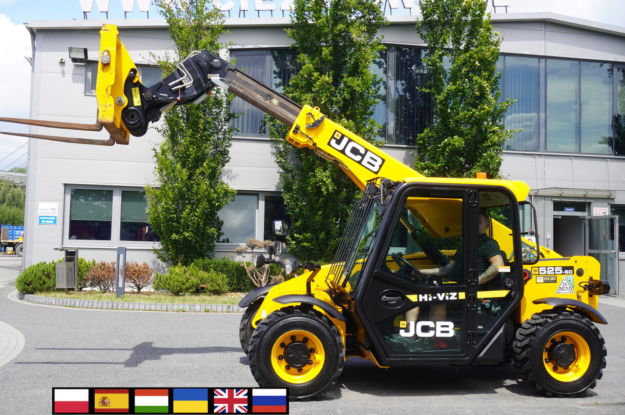 JCB 525-60T5 / 2022 / 860 MTH! / 2.5 T / Reach 6 m / joystick - Τηλεσκοπικός φορτωτής: φωτογραφία 1 JCB 525-60T5 / 2022 / 860 MTH! / 2.5 T / Reach 6 m / joystick - Τηλεσκοπικός φορτωτής: φωτογραφία 1