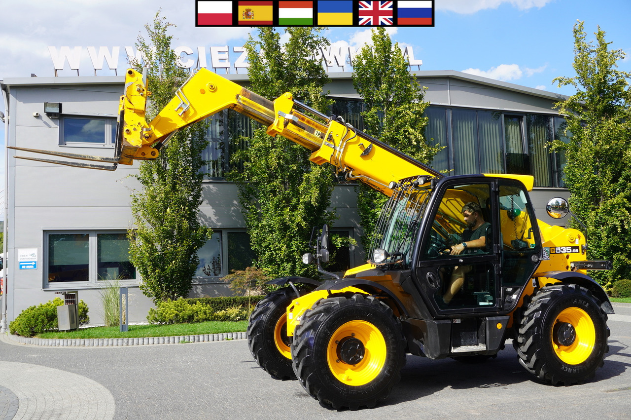 JCB 535-95 / 3.5 T / range 9.5 m / 700 MTH! - Τηλεσκοπικός φορτωτής: φωτογραφία 1 JCB 535-95 / 3.5 T / range 9.5 m / 700 MTH! - Τηλεσκοπικός φορτωτής: φωτογραφία 1