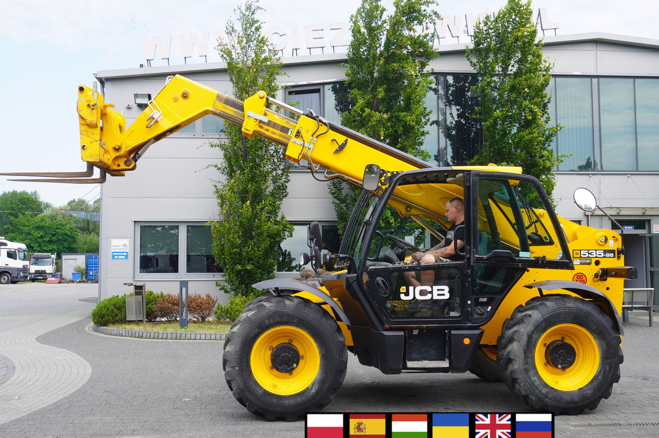 JCB 535-95 / 3.5 T / range 9.5 m / joystick / 2021 - Τηλεσκοπικός μπροστινός φορτωτής: φωτογραφία 1 JCB 535-95 / 3.5 T / range 9.5 m / joystick / 2021 - Τηλεσκοπικός μπροστινός φορτωτής: φωτογραφία 1