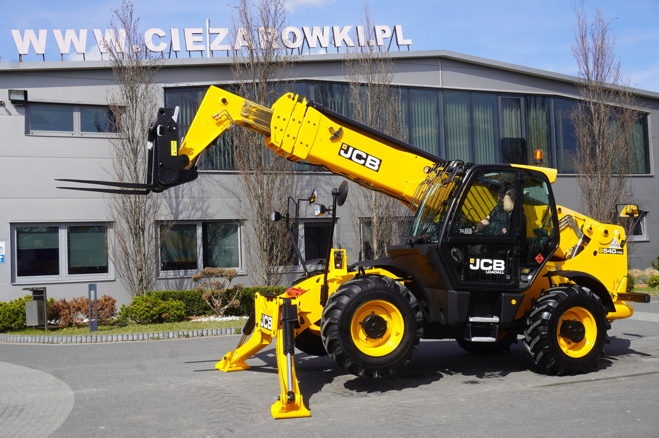 JCB 540-170 Telescopic Loader / 17m / joystick - Τηλεσκοπικός μπροστινός φορτωτής: φωτογραφία 4 JCB 540-170 Telescopic Loader / 17m / joystick - Τηλεσκοπικός μπροστινός φορτωτής: φωτογραφία 4