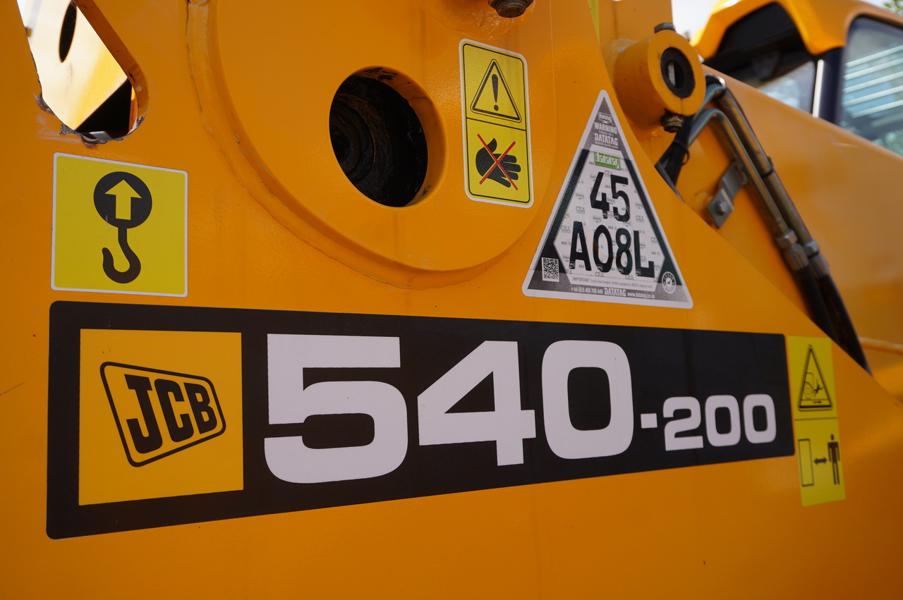 JCB 540-200 Telescopic Loader / 20 m reach / joystick / 2 units - Τηλεσκοπικός φορτωτής: φωτογραφία 5 JCB 540-200 Telescopic Loader / 20 m reach / joystick / 2 units - Τηλεσκοπικός φορτωτής: φωτογραφία 5