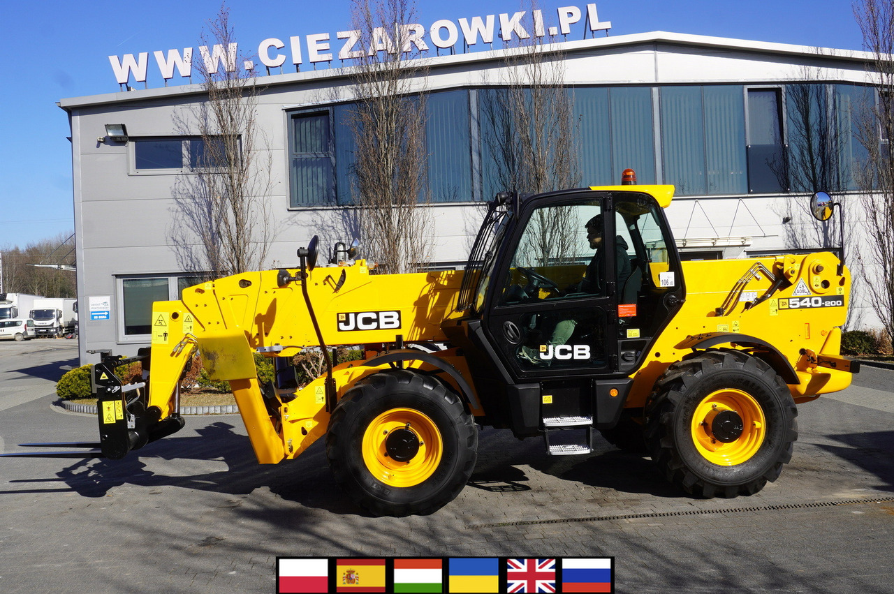 JCB JCB 540-200 Telescopic Loader / 20 m reach / joystick - Τηλεσκοπικός φορτωτής: φωτογραφία 1 JCB JCB 540-200 Telescopic Loader / 20 m reach / joystick - Τηλεσκοπικός φορτωτής: φωτογραφία 1
