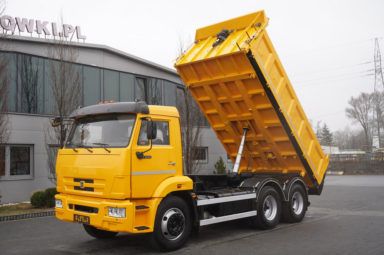 KAMAZ T2530 E5 6×4 / 3-sided tipper - Φορτηγό ανατρεπόμενο, Φορτηγό με γερανό: φωτογραφία 1 KAMAZ T2530 E5 6×4 / 3-sided tipper - Φορτηγό ανατρεπόμενο, Φορτηγό με γερανό: φωτογραφία 1