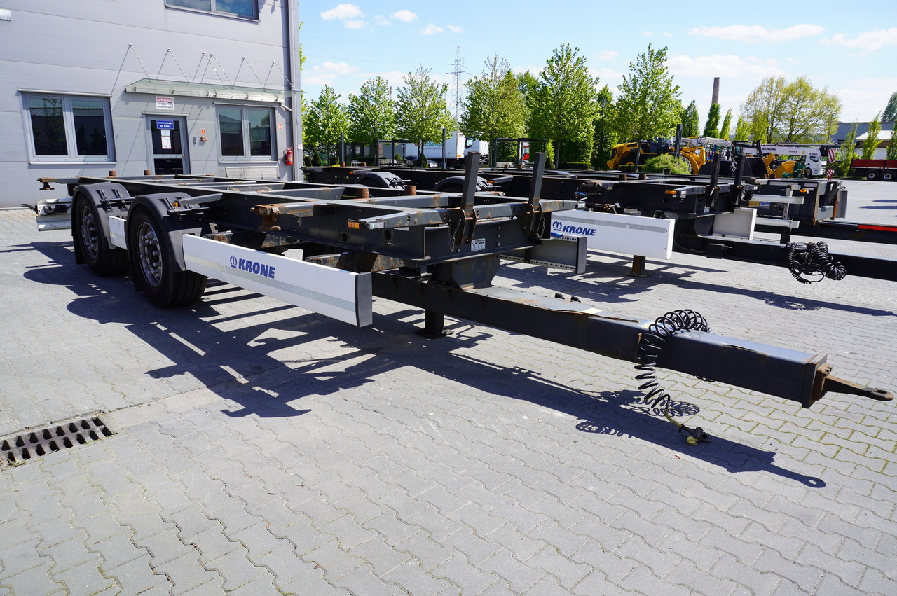 KRONE BDF / 18 t - Ρυμούλκα σασί: φωτογραφία 1 KRONE BDF / 18 t - Ρυμούλκα σασί: φωτογραφία 1