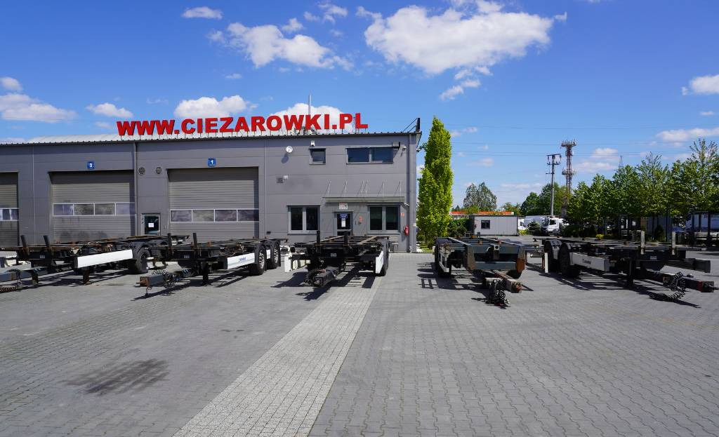 KRONE Trailer Krone BDF / 18 t - Ρυμούλκα μεταφοράς εμπορευματοκιβωτίων/ Κινητό αμάξωμα: φωτογραφία 3 KRONE Trailer Krone BDF / 18 t - Ρυμούλκα μεταφοράς εμπορευματοκιβωτίων/ Κινητό αμάξωμα: φωτογραφία 3