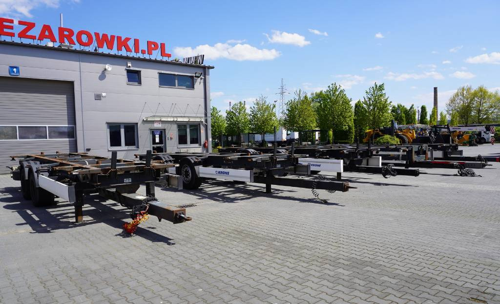 KRONE Trailer Krone BDF / 18 t - Ρυμούλκα μεταφοράς εμπορευματοκιβωτίων/ Κινητό αμάξωμα: φωτογραφία 4 KRONE Trailer Krone BDF / 18 t - Ρυμούλκα μεταφοράς εμπορευματοκιβωτίων/ Κινητό αμάξωμα: φωτογραφία 4