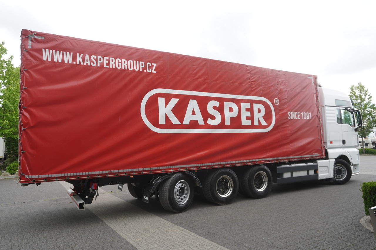 MAN MAN TGX 35.580 E6 8x4 /4 / 23 EPAL tarp superstructure / 4th axle steered - Φορτηγό μουσαμάς: φωτογραφία 5 MAN MAN TGX 35.580 E6 8x4 /4 / 23 EPAL tarp superstructure / 4th axle steered - Φορτηγό μουσαμάς: φωτογραφία 5