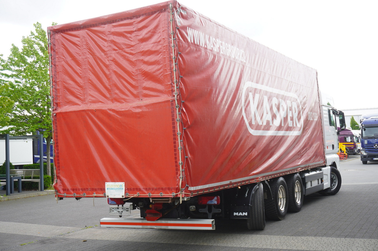 MAN MAN TGX 35.580 E6 8x4 /4 / 23 EPAL tarp superstructure / 4th axle steered - Φορτηγό μουσαμάς: φωτογραφία 4 MAN MAN TGX 35.580 E6 8x4 /4 / 23 EPAL tarp superstructure / 4th axle steered - Φορτηγό μουσαμάς: φωτογραφία 4
