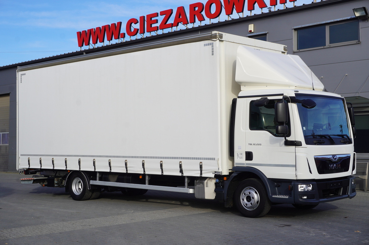 MAN TGL 12.220 / Curtainsider 19 EPAL / 140 tho. km - Φορτηγό μουσαμάς: φωτογραφία 2 MAN TGL 12.220 / Curtainsider 19 EPAL / 140 tho. km - Φορτηγό μουσαμάς: φωτογραφία 2