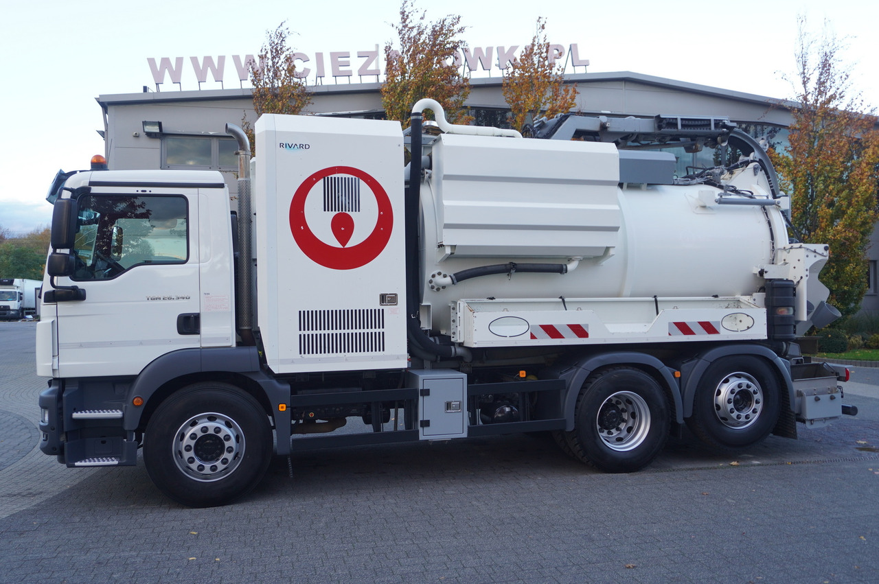 MAN TGM 26.340 E6 / RIVARD sewage cleaner 11.8 m3 / 170 tho. km / steered axle - Όχημα εκκένωσης βόθρων: φωτογραφία 4 MAN TGM 26.340 E6 / RIVARD sewage cleaner 11.8 m3 / 170 tho. km / steered axle - Όχημα εκκένωσης βόθρων: φωτογραφία 4