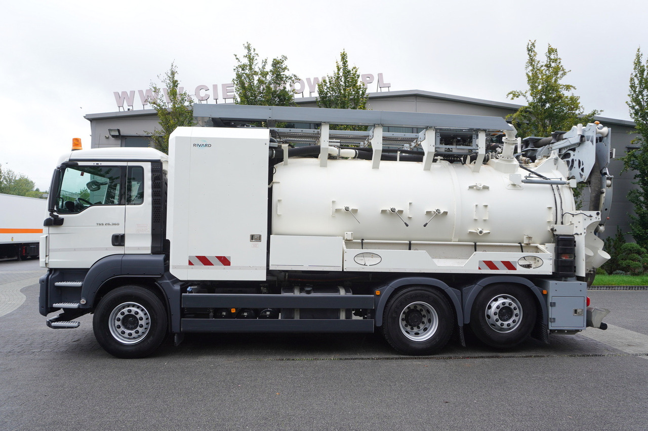MAN TGS 26.360 E6 / RIVARD sewage cleaner 18 m3 / 180 tho. km / steering axle / 2 units - Όχημα εκκένωσης βόθρων: φωτογραφία 3 MAN TGS 26.360 E6 / RIVARD sewage cleaner 18 m3 / 180 tho. km / steering axle / 2 units - Όχημα εκκένωσης βόθρων: φωτογραφία 3