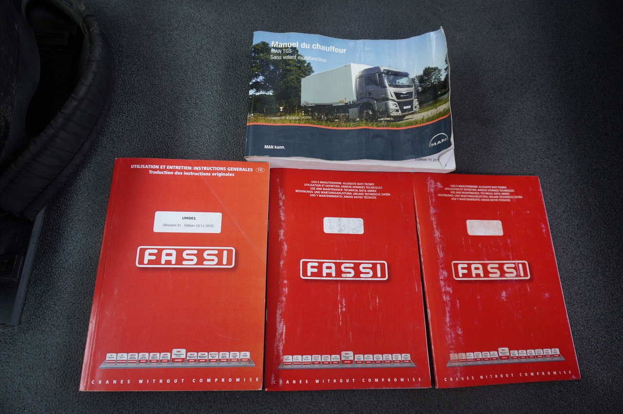 Φορτηγό με γερανό MAN TGS 26.360 Flatbed / Fassi F175 7.7 T / steered 3rd axle: φωτογραφία 29 Φορτηγό με γερανό MAN TGS 26.360 Flatbed / Fassi F175 7.7 T / steered 3rd axle: φωτογραφία 29