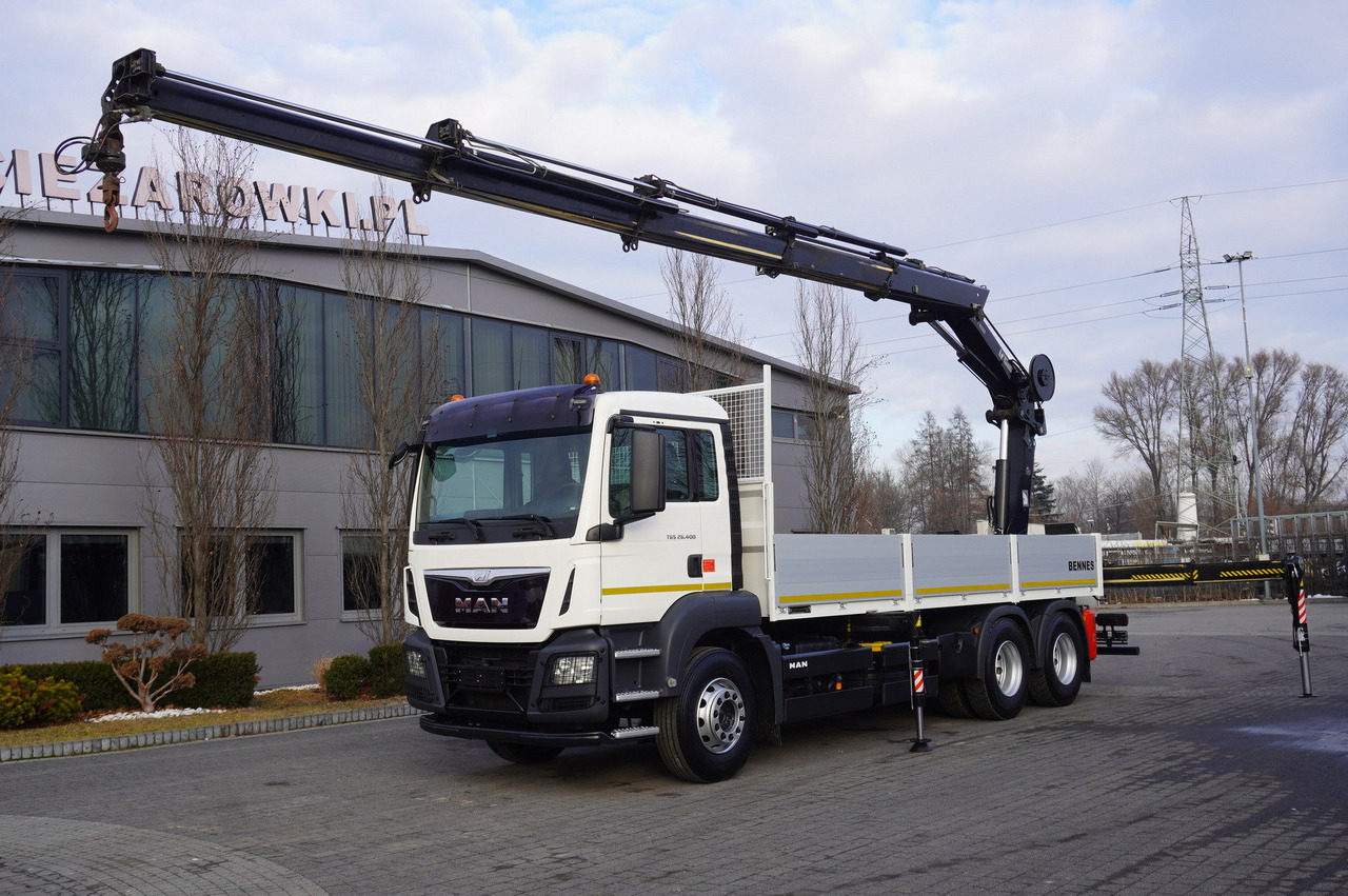 MAN TGS 26.400 / HDS HIAB 244 EP-4 HIDUO 8500 kg / 6x4 - Φορτηγό με ανοιχτή καρότσα, Φορτηγό με γερανό: φωτογραφία 1 MAN TGS 26.400 / HDS HIAB 244 EP-4 HIDUO 8500 kg / 6x4 - Φορτηγό με ανοιχτή καρότσα, Φορτηγό με γερανό: φωτογραφία 1