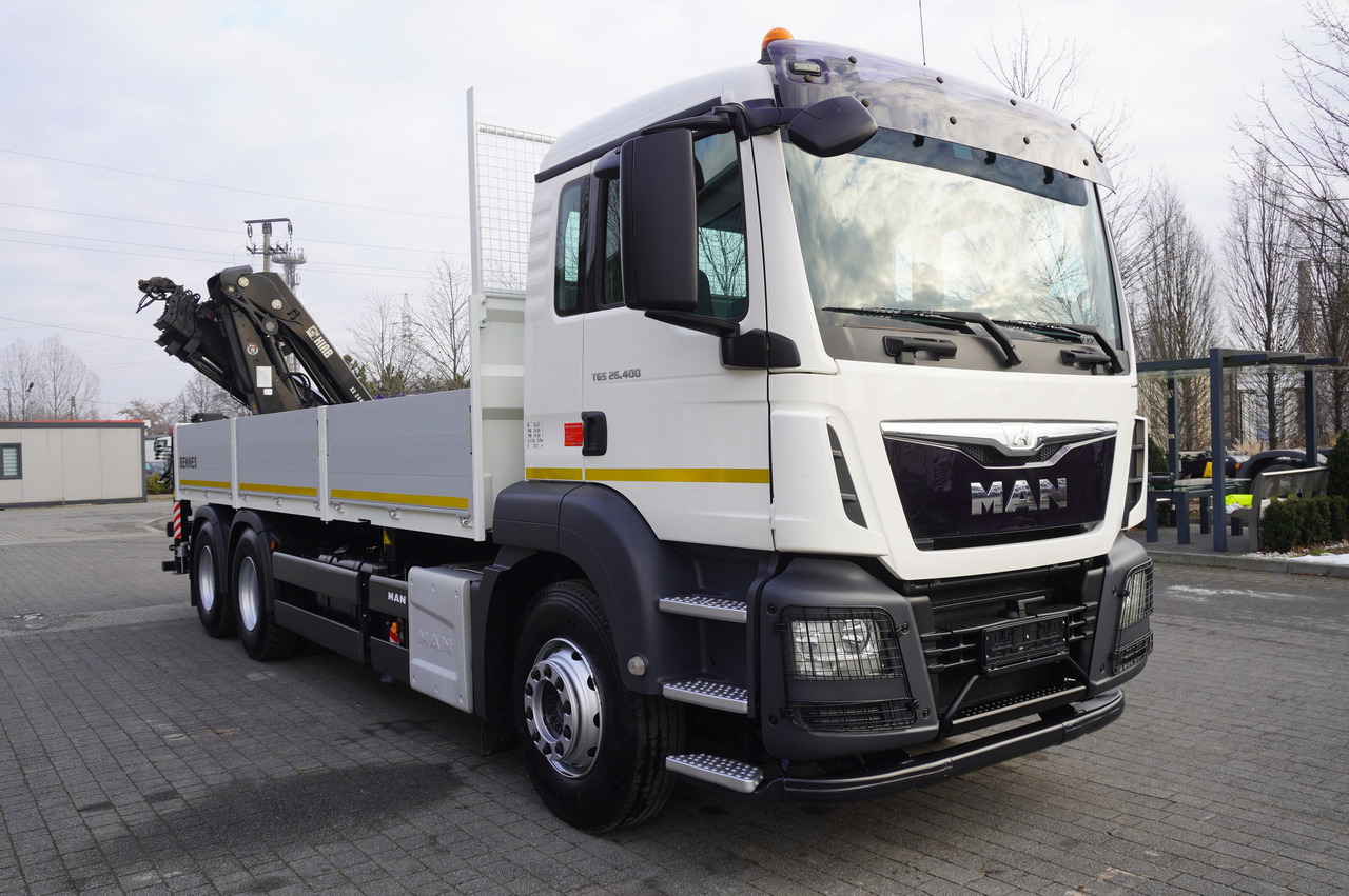 MAN TGS 26.400 / HDS HIAB 244 EP-4 HIDUO 8500 kg / 6x4 - Φορτηγό με ανοιχτή καρότσα, Φορτηγό με γερανό: φωτογραφία 5 MAN TGS 26.400 / HDS HIAB 244 EP-4 HIDUO 8500 kg / 6x4 - Φορτηγό με ανοιχτή καρότσα, Φορτηγό με γερανό: φωτογραφία 5