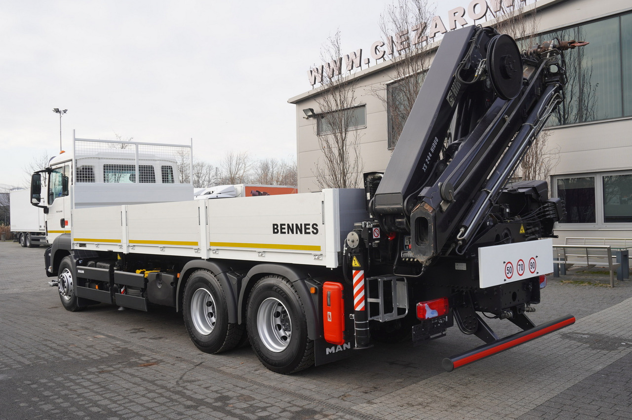 MAN TGS 26.400 / HDS HIAB 244 EP-4 HIDUO 8500 kg / 6x4 - Φορτηγό με ανοιχτή καρότσα, Φορτηγό με γερανό: φωτογραφία 3 MAN TGS 26.400 / HDS HIAB 244 EP-4 HIDUO 8500 kg / 6x4 - Φορτηγό με ανοιχτή καρότσα, Φορτηγό με γερανό: φωτογραφία 3