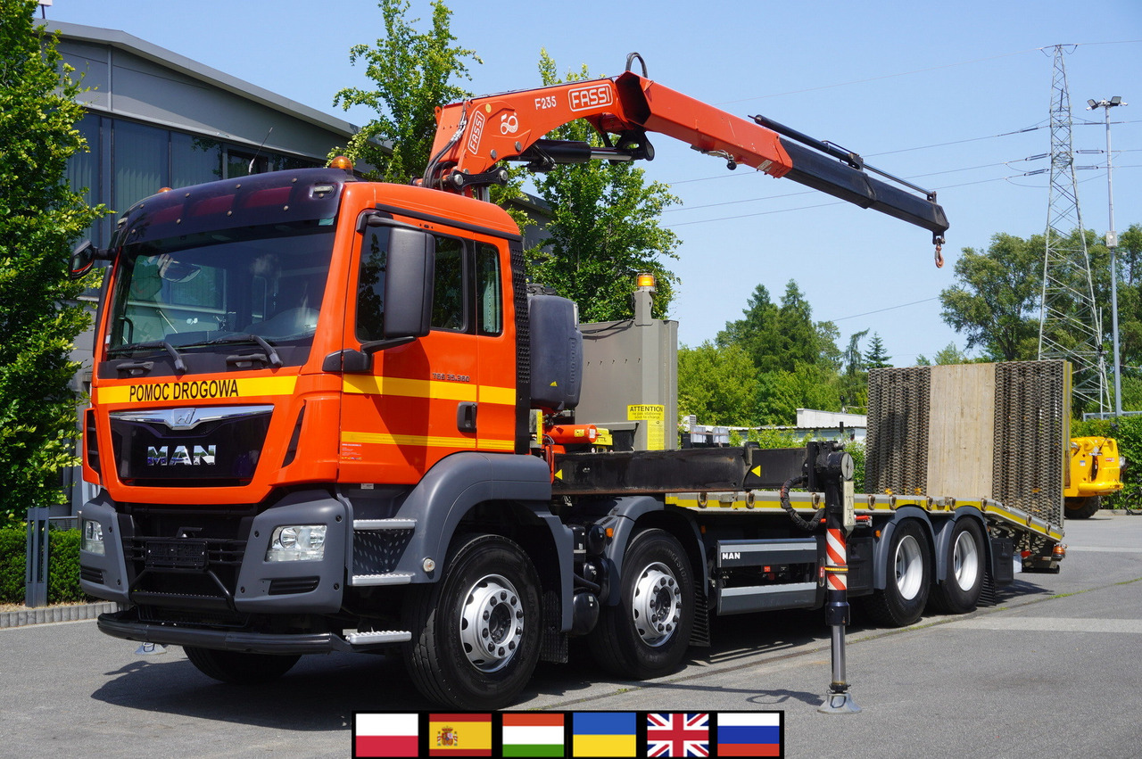 MAN TGS 35.360 E6 8x2 / FASSI F235 crane / 6.5 T cap. / 8.3 m reach - Φορτηγό με γερανό: φωτογραφία 1 MAN TGS 35.360 E6 8x2 / FASSI F235 crane / 6.5 T cap. / 8.3 m reach - Φορτηγό με γερανό: φωτογραφία 1