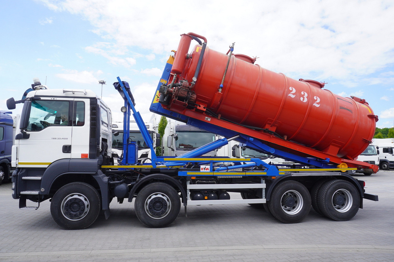MAN TGS 35.400 8 × 4 E5 / HYVA HOOK LIFT 32.56 SE / Septic barrel 13000 L - Κοπροδιανομέας υγρής κοπριάς: φωτογραφία 3 MAN TGS 35.400 8 × 4 E5 / HYVA HOOK LIFT 32.56 SE / Septic barrel 13000 L - Κοπροδιανομέας υγρής κοπριάς: φωτογραφία 3