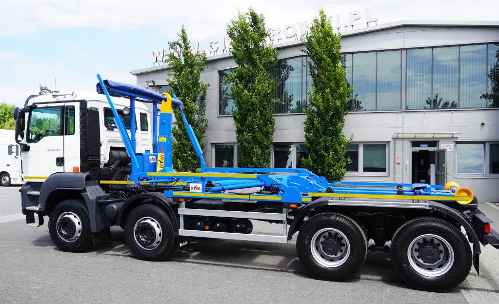 MAN TGS 35.400 8×4 HYVA LIFT 32.56 SE hooklift - Φορτηγό φόρτωσης γάντζου: φωτογραφία 5 MAN TGS 35.400 8×4 HYVA LIFT 32.56 SE hooklift - Φορτηγό φόρτωσης γάντζου: φωτογραφία 5