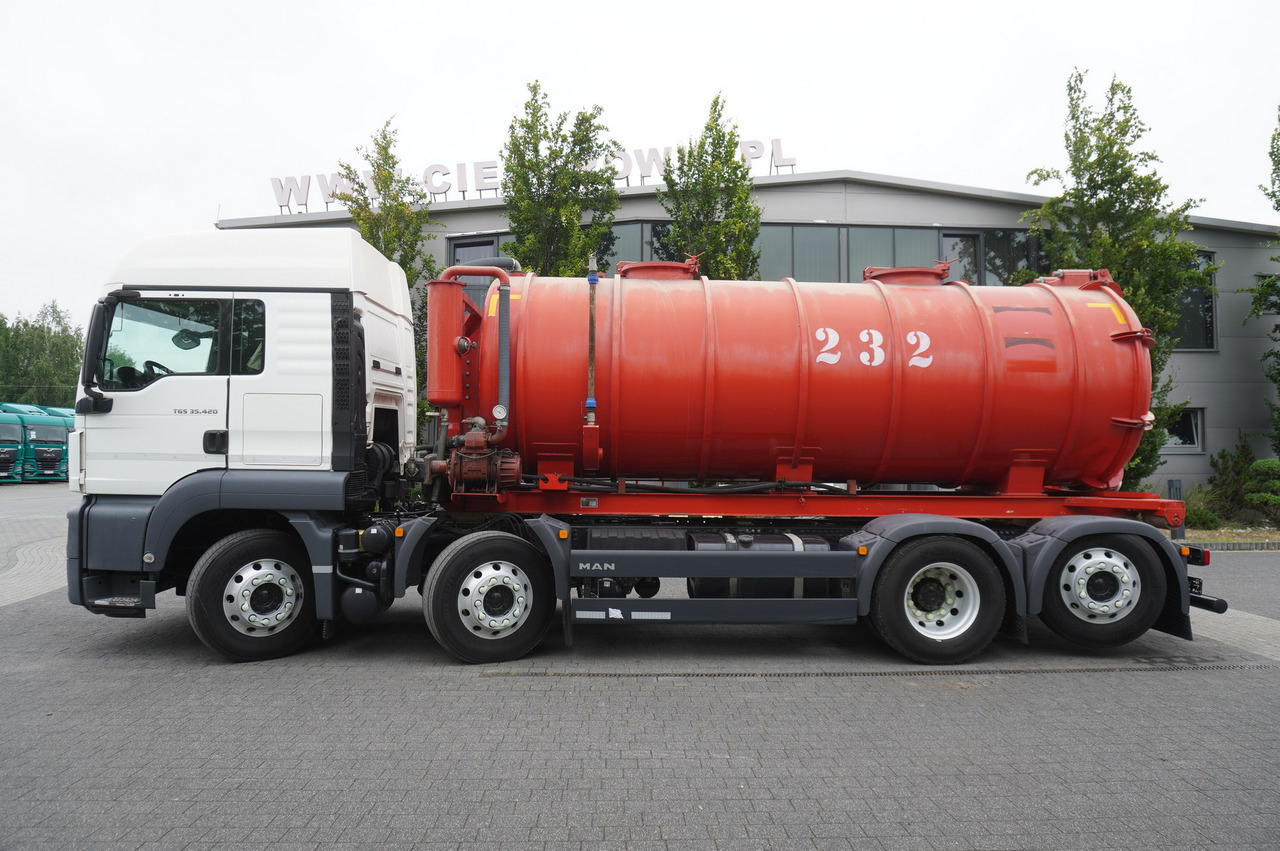 MAN TGS 35.420 8×2 / NEW septic barrel 13000 L / 3 steered axles - Μπεκ λυμάτων: φωτογραφία 2 MAN TGS 35.420 8×2 / NEW septic barrel 13000 L / 3 steered axles - Μπεκ λυμάτων: φωτογραφία 2