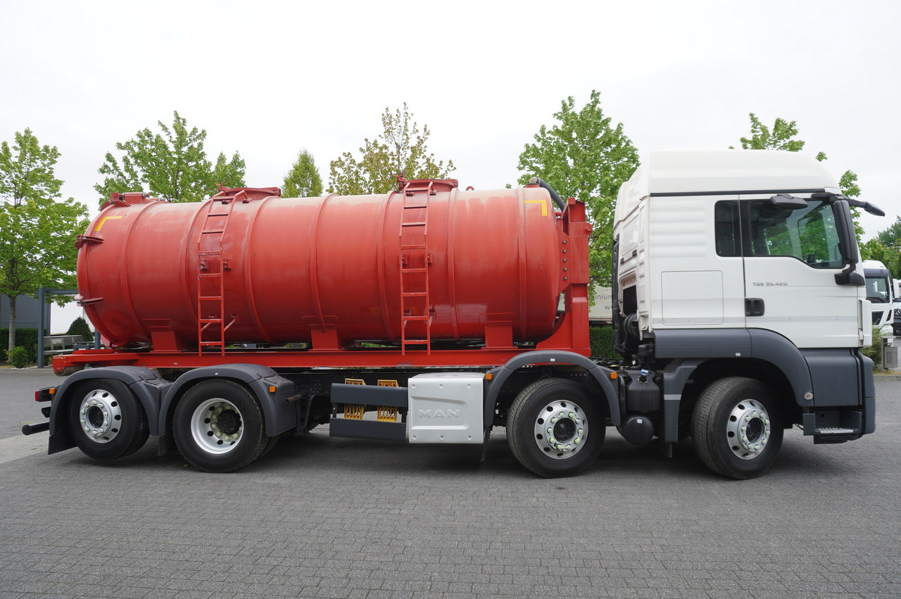 MAN TGS 35.420 8×2 / NEW septic barrel 13000 L / 3 steered axles - Φορτηγό βυτιοφόρο: φωτογραφία 5 MAN TGS 35.420 8×2 / NEW septic barrel 13000 L / 3 steered axles - Φορτηγό βυτιοφόρο: φωτογραφία 5