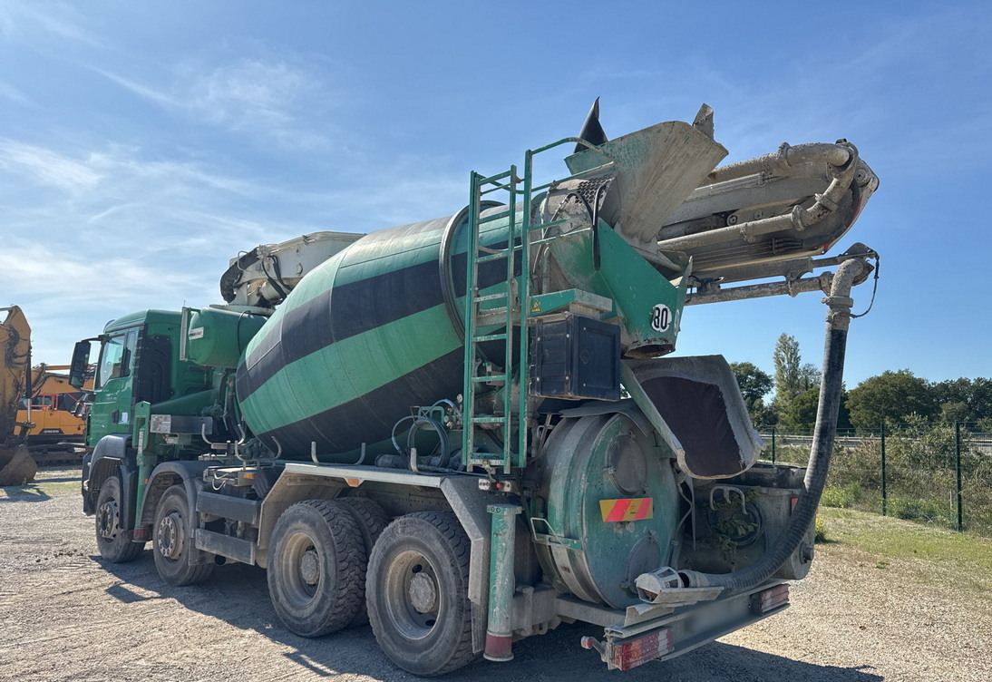 MAN TGS 35.480 8x4 Concrete Mixer Pump truck / Putzmeister M24-3 / 1600 MTH! - Μπετονιέρα φορτηγό: φωτογραφία 4 MAN TGS 35.480 8x4 Concrete Mixer Pump truck / Putzmeister M24-3 / 1600 MTH! - Μπετονιέρα φορτηγό: φωτογραφία 4