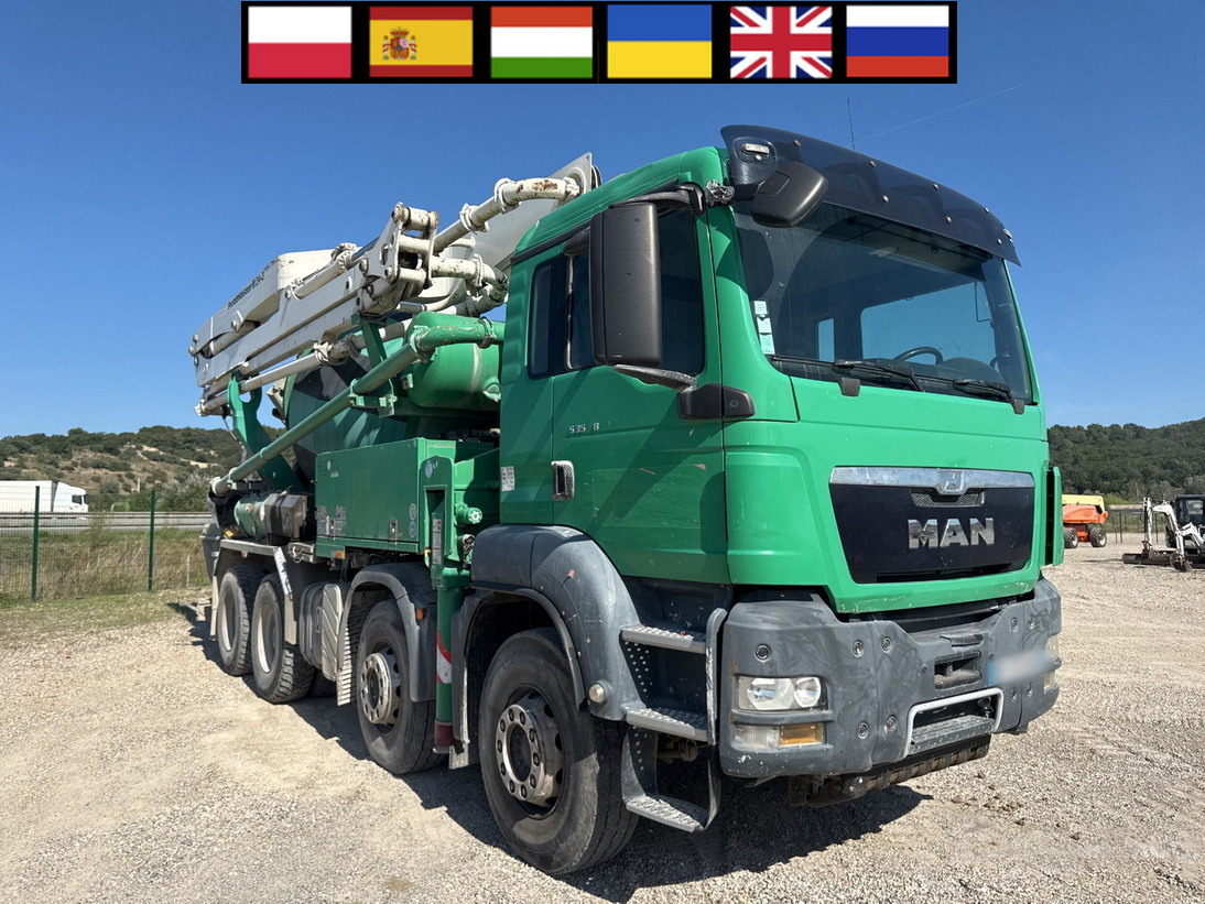 MAN TGS 35.480 8x4 Concrete Mixer Pump truck / Putzmeister M24-3 / 1600 MTH! - Αντλία σκυροδέματος: φωτογραφία 1 MAN TGS 35.480 8x4 Concrete Mixer Pump truck / Putzmeister M24-3 / 1600 MTH! - Αντλία σκυροδέματος: φωτογραφία 1