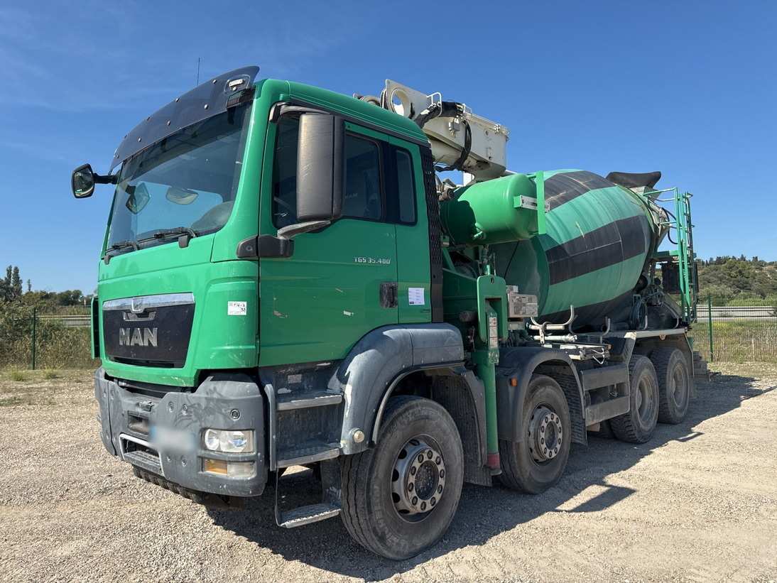 MAN TGS 35.480 8x4 Concrete Mixer Pump truck / Putzmeister M24-3 / 1600 MTH! - Μπετονιέρα φορτηγό: φωτογραφία 2 MAN TGS 35.480 8x4 Concrete Mixer Pump truck / Putzmeister M24-3 / 1600 MTH! - Μπετονιέρα φορτηγό: φωτογραφία 2