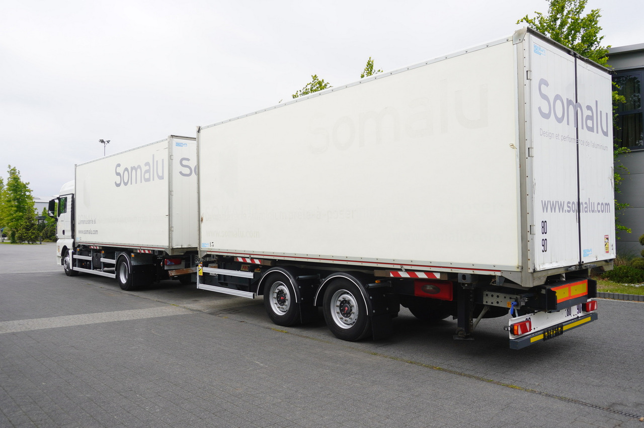 MAN TGX 18.430 / 18 EPAL box / Fruehauf 18 EPAL box trailer / 2021 - Φορτηγό κόφα: φωτογραφία 3 MAN TGX 18.430 / 18 EPAL box / Fruehauf 18 EPAL box trailer / 2021 - Φορτηγό κόφα: φωτογραφία 3