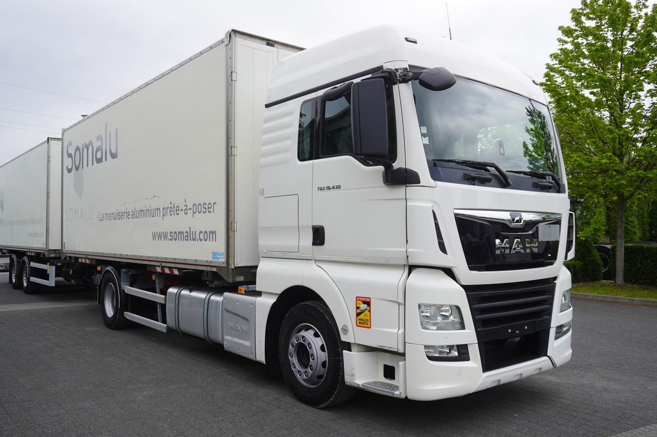 MAN TGX 18.430 / 18 EPAL box / Fruehauf 18 EPAL box trailer / 2021 - Φορτηγό κόφα: φωτογραφία 5 MAN TGX 18.430 / 18 EPAL box / Fruehauf 18 EPAL box trailer / 2021 - Φορτηγό κόφα: φωτογραφία 5