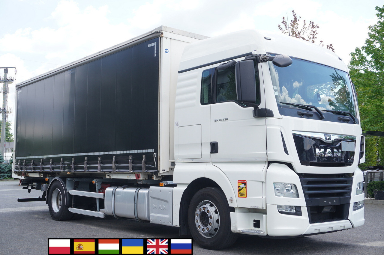 MAN TGX 18.430 / Curtainsider 18 EPAL / sleeping cab / 2021 - Φορτηγό μουσαμάς: φωτογραφία 1 MAN TGX 18.430 / Curtainsider 18 EPAL / sleeping cab / 2021 - Φορτηγό μουσαμάς: φωτογραφία 1