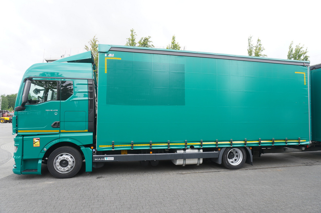 MAN TGX 18.470 / Trailer 19 EPAL / Curtainsider 19 EPAL / 2022 / Retarder / 15 units - Φορτηγό μουσαμάς: φωτογραφία 5 MAN TGX 18.470 / Trailer 19 EPAL / Curtainsider 19 EPAL / 2022 / Retarder / 15 units - Φορτηγό μουσαμάς: φωτογραφία 5