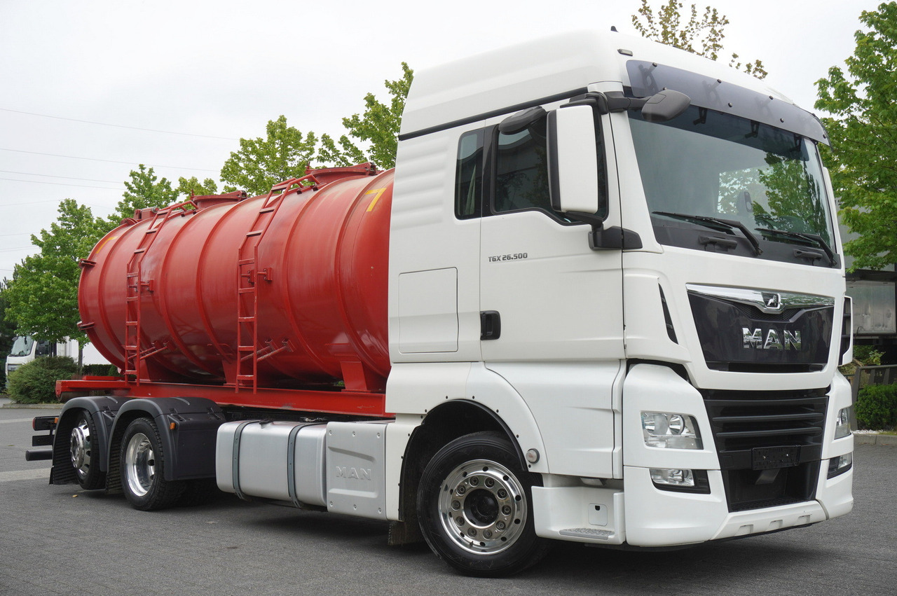 Κοπροδιανομέας υγρής κοπριάς MAN TGX 26.500 / NEW Stal Septic barrel 13000 l / steering 3rd axle: φωτογραφία 6