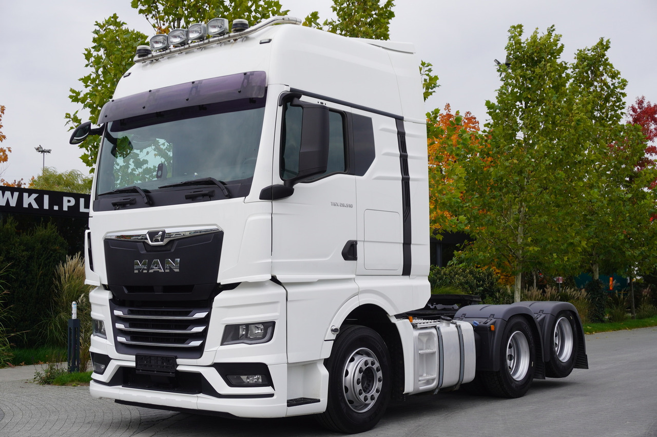 MAN TGX 28.510 6x2 / Sleeper cab / NEW tires / GVW 65 t - Τράκτορας: φωτογραφία 1 MAN TGX 28.510 6x2 / Sleeper cab / NEW tires / GVW 65 t - Τράκτορας: φωτογραφία 1