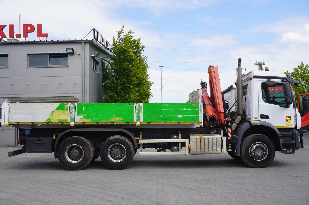 MERCEDES-BENZ AROCS 2633 6x4 / 5.5 T crane FASSI F135 / Tipper 15 EPAL - Φορτηγό με ανοιχτή καρότσα, Φορτηγό με γερανό: φωτογραφία 5 MERCEDES-BENZ AROCS 2633 6x4 / 5.5 T crane FASSI F135 / Tipper 15 EPAL - Φορτηγό με ανοιχτή καρότσα, Φορτηγό με γερανό: φωτογραφία 5