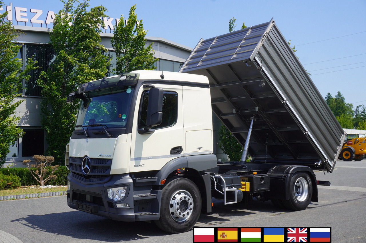 MERCEDES-BENZ Actros 1840 / New 3-side tipper 10 EPAL / Diff. lock / Load cap 10 t - Φορτηγό ανατρεπόμενο: φωτογραφία 1 MERCEDES-BENZ Actros 1840 / New 3-side tipper 10 EPAL / Diff. lock / Load cap 10 t - Φορτηγό ανατρεπόμενο: φωτογραφία 1